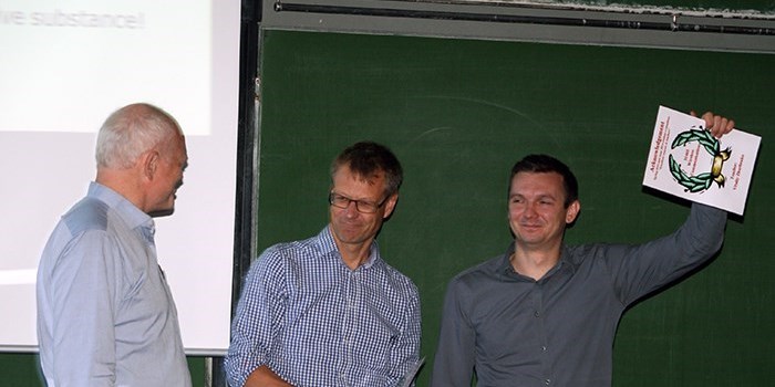 Johan Jacob Mohr and Vitaliy Zhurbenko (Photo: Benny Johansen)