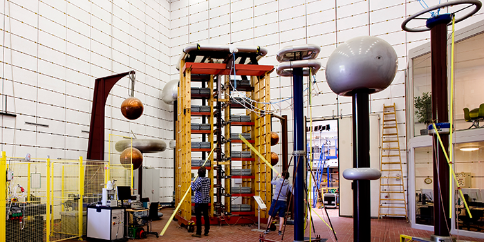 High voltage lab (Photo: Torben Nielsen)